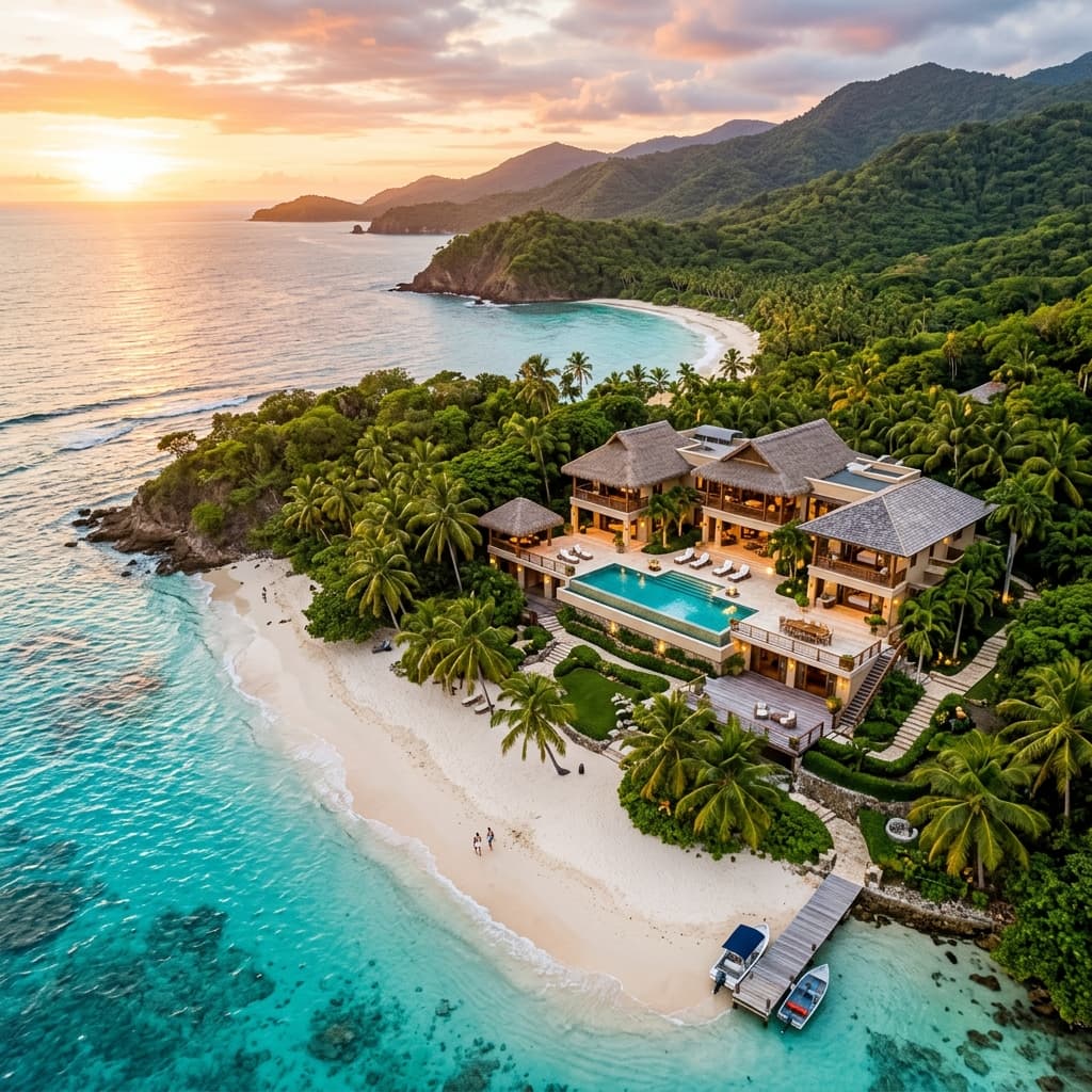 Luxus Strandvilla Venezuela Karibik